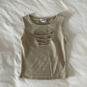 Vintage 90s / 2000s Cutout Crop Top